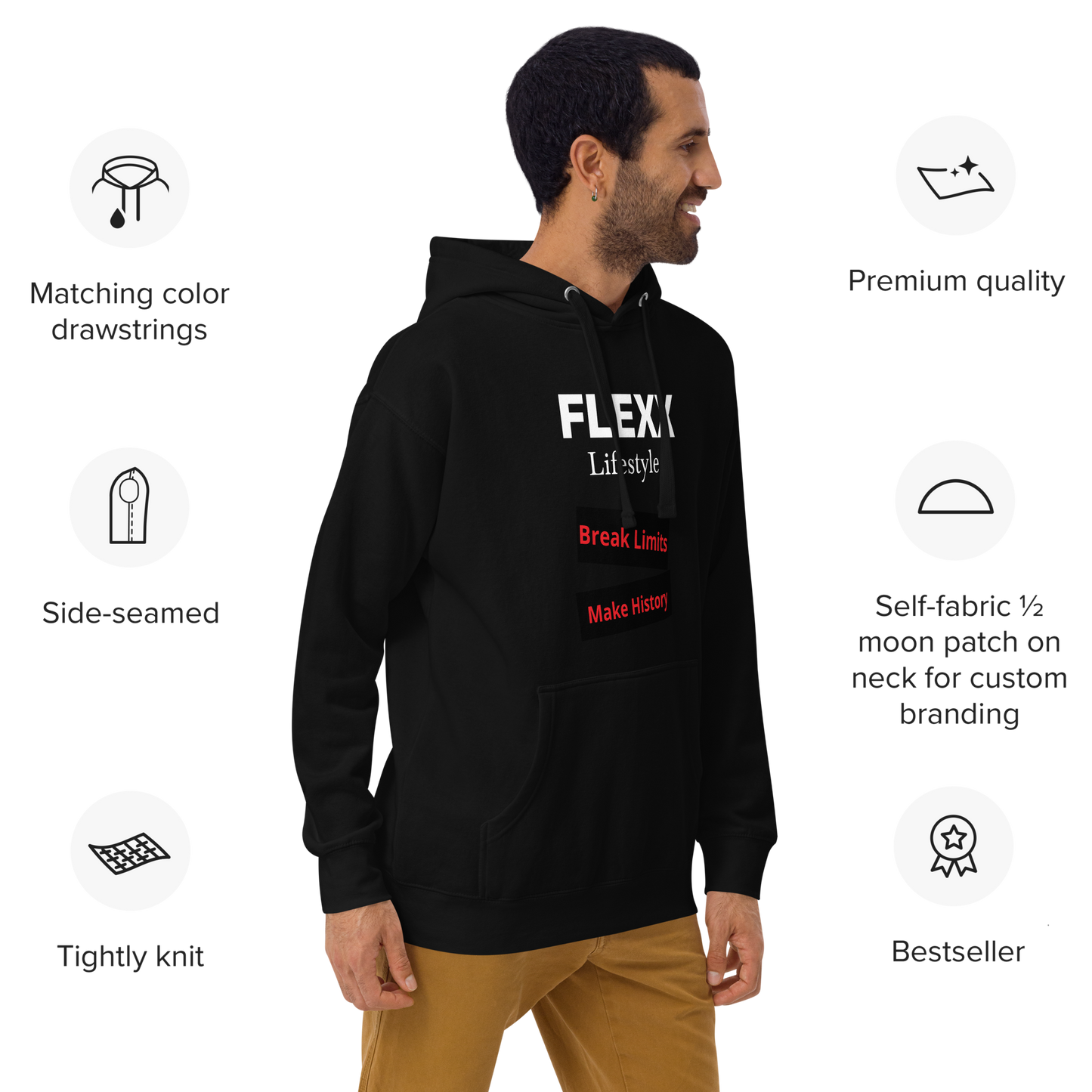FLEXX Lifestyle Unisex Hoodie